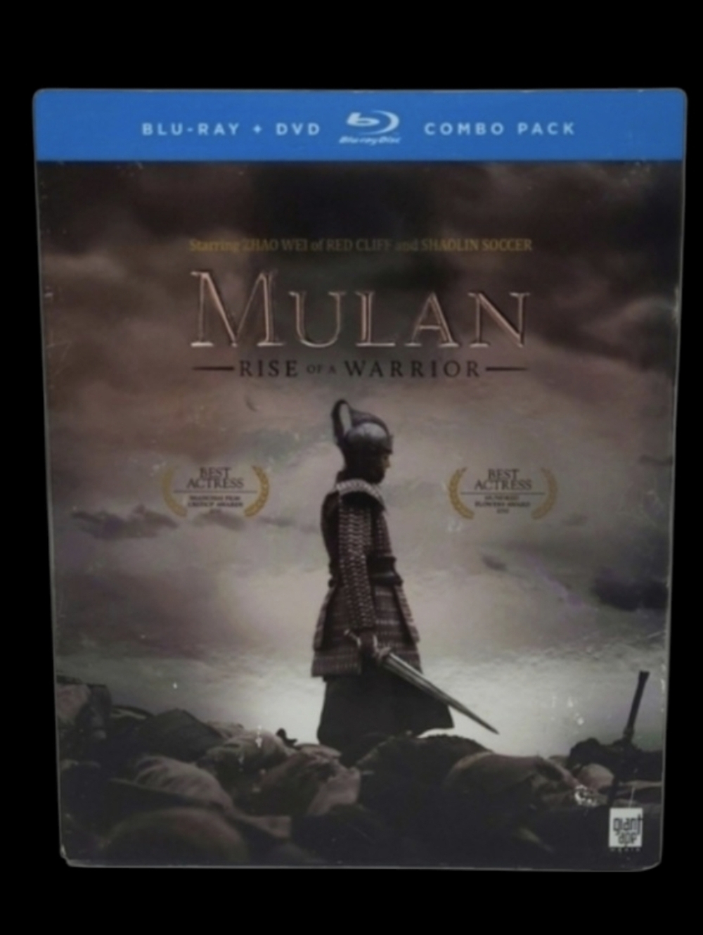 NEW SEALED BLU-RAY+DVD "MULAN" RISE OF A WORRIOR